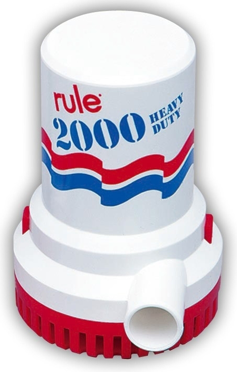 Rule 2000GPH/7571LPH Bilge Pump - 12V