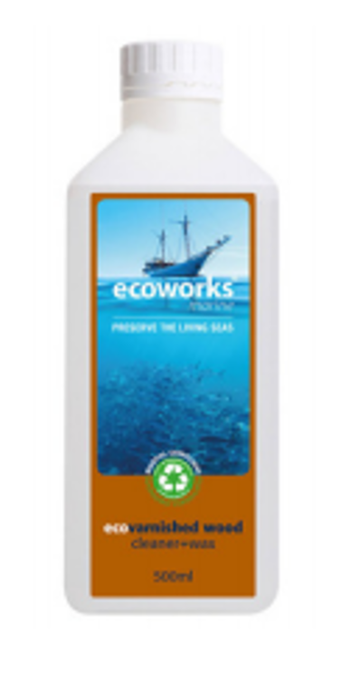 ECOWORKS ECOVARNISH Wood Cleaner and Wax 500ml